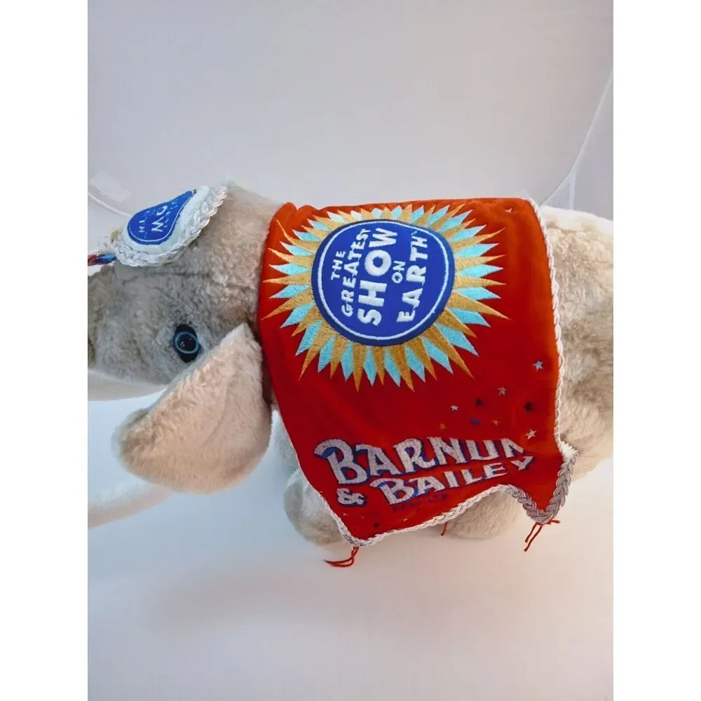Vintage Ringling Brothers and Barnum & Bailey 136th Edition‎ Elephant Plush
